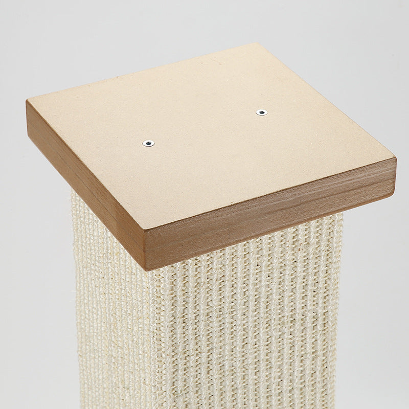 Discover the Pet Sisal Column Scratching Post Roman Style Interactive Toy